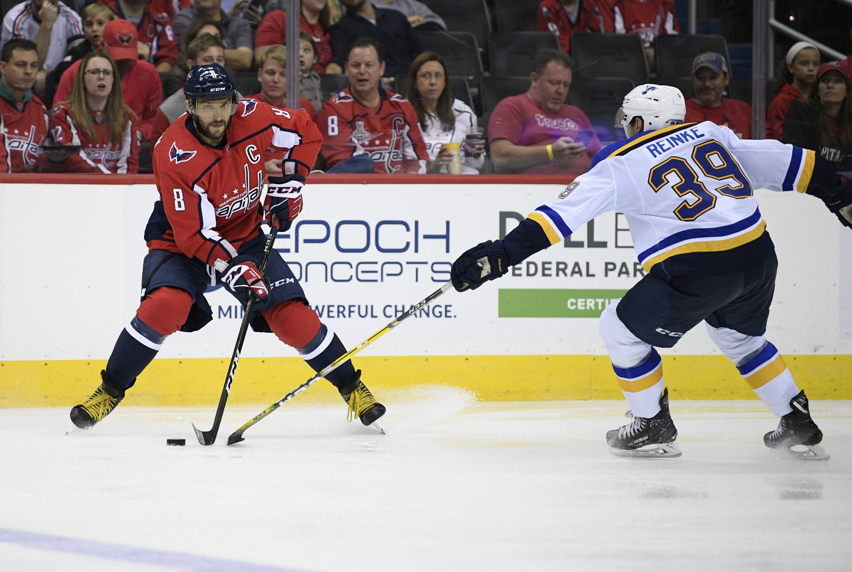 Blues Capitals Hockey